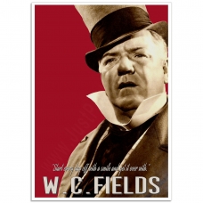 Hollywood Photographic Poster - W.C. Fields-1935